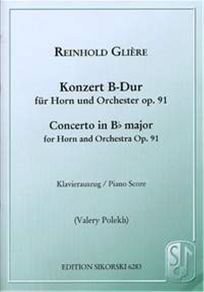 Konzert B Dur Op 91